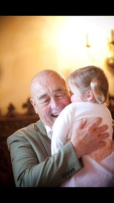 Noel with his granddaughter Sophie 