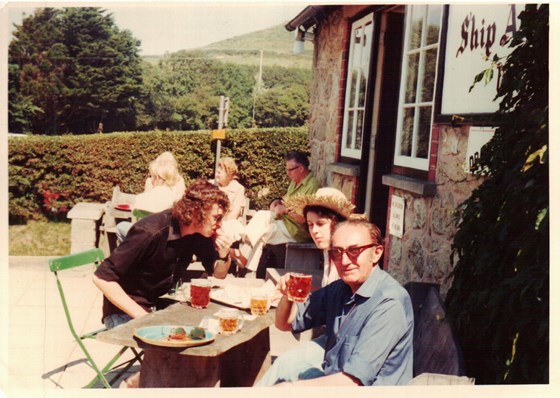 Down the pub again, Summer 1975
