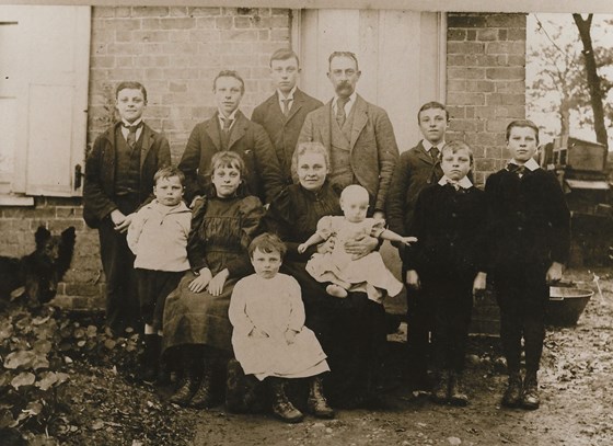 Penson Family in Ongar - Fred's Grandparents & Father