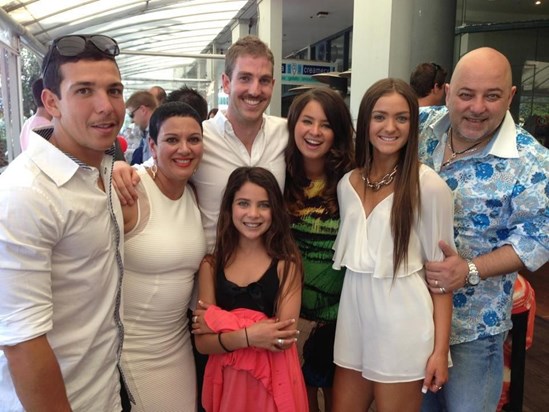 Rita's daughter & family