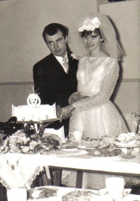 Wedding day - 27/3/1965