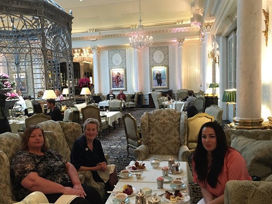 Afternoon tea at The Savoy