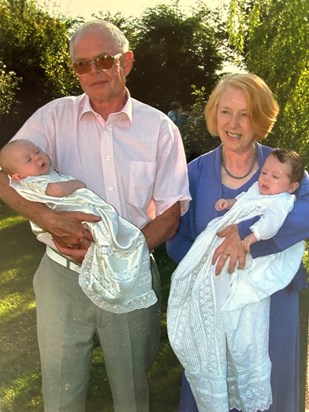 Christening of Tristan & Rory. Southholt, September 2004