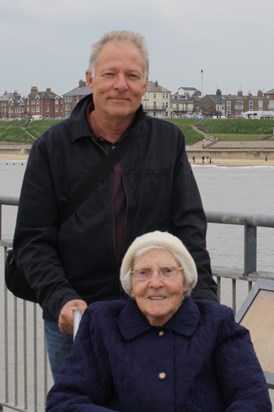 Mum's last outing to Southwold - May 2013