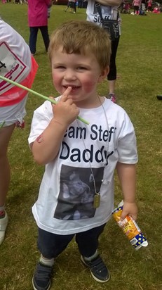 I did the race for life for you daddy and also for nanny xxx
