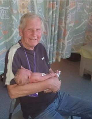 I love this picture of you dad holding millie when she was only a day old. I miss that wicked laugh of yours xxxx