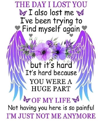 These words dad are so very true I deffinatly lost me when I lost you love you always dad xxxxx 