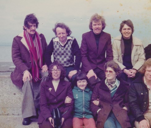 The Coventry gang visiting Fishguard IOW Easter 1977