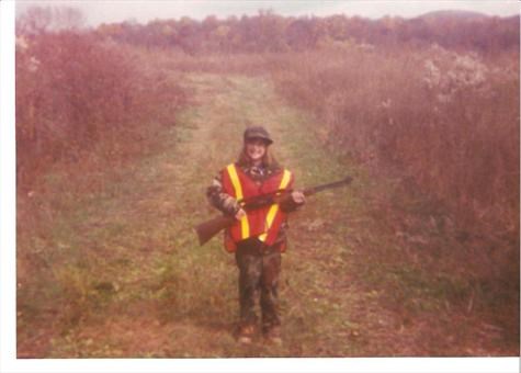 She loved to hunt and started @ an early age