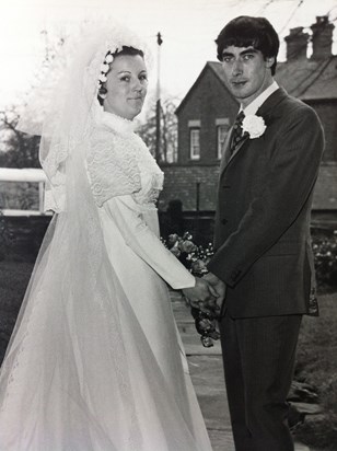 47 years ago today . Happy anniversary Mum & Dad . R.I.P XXX