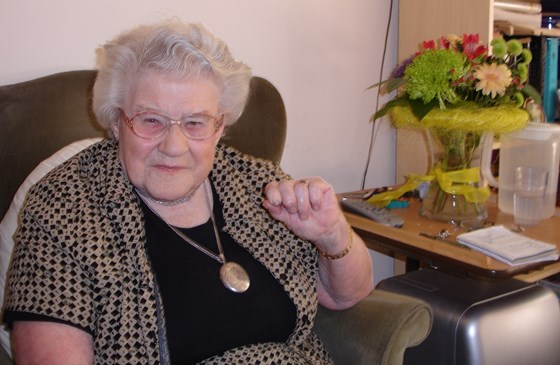 November 2012 - Beryl at 100 years.