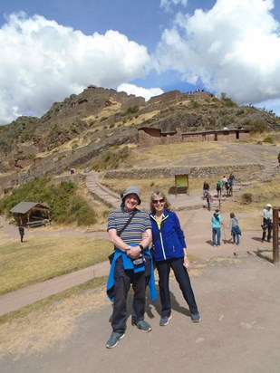 Anne Eddie in Yucay Urubamba valley, Peru. June 2022