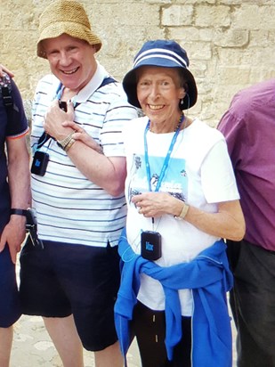 Anne Eddie in Matera, Italy. June 2023