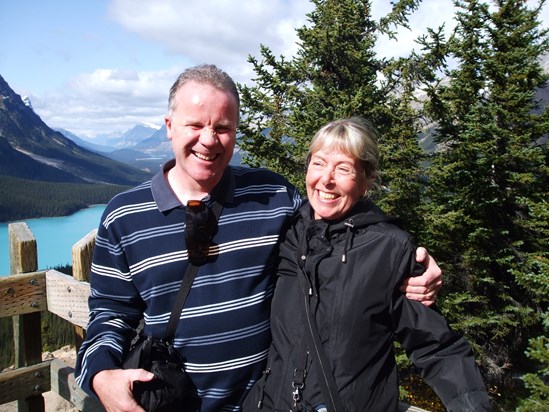 Anne Eddie, Bow lake lookout, Banff National Park, Canada 2009.