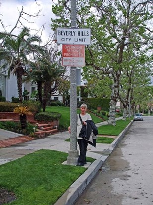 Anne in Beverly Hills, Los Angeles, USA, March 2011