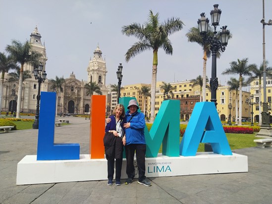 Anne Eddie in Lima, Peru. May 2022