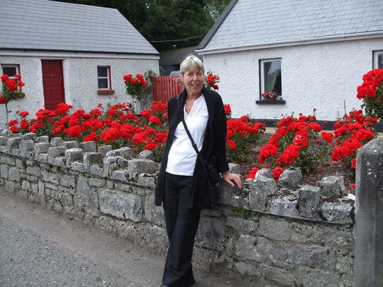 Anne in Newtowncashel, Republic of Ireland. July 2011