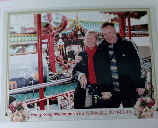 Anne & Eddie in Hong Kong, March 2011