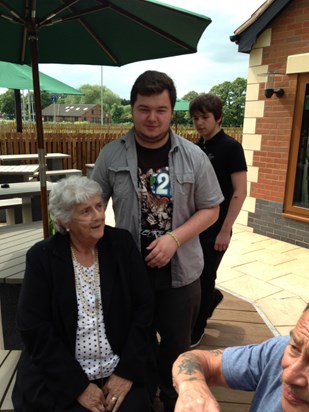 Granny with Ryan and Cole