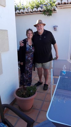 Susan and John in Spain