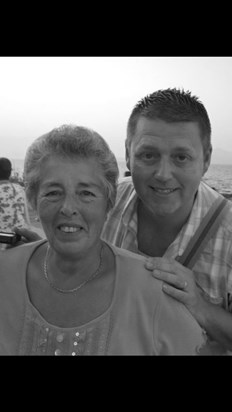 Me and you mum...loving spain xxx