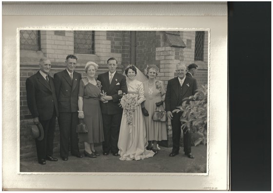 Betty and Melville Kotsiakos were married on 13 February 1954