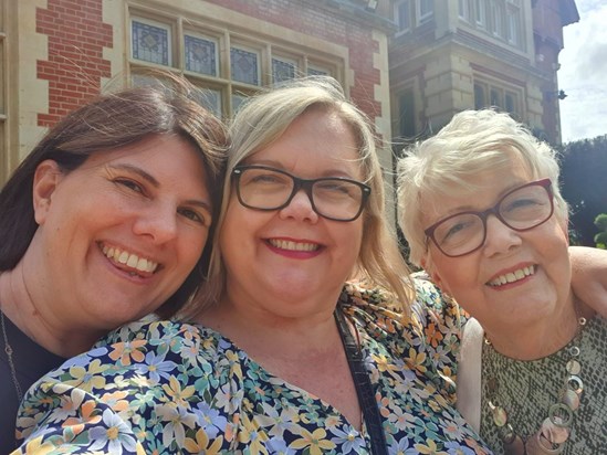 Barbara with Joanne and Karen xx