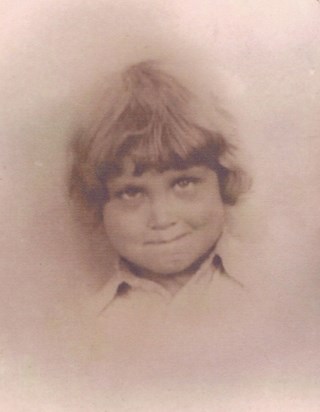 Norman as a young boy