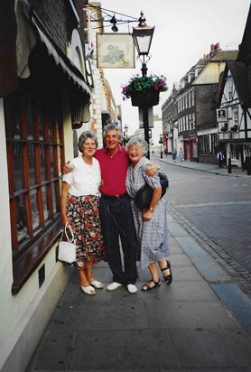 Margaret, Jim and Jane in Rochester