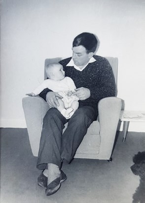 Dad with Nigel (1962)