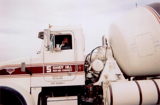 Driving a truck for Sandy-Hill Concrete | 2007-2009