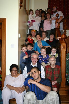 Scotland with Christie family - January 2000