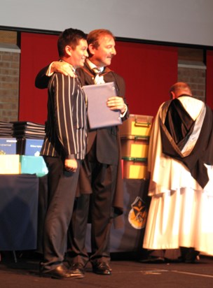 Year 12 Graduation, Tom & Patrick 