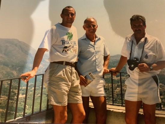 Al, Dad & Phil in Spain