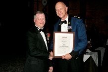 Chris Wight & City Police Commissioner - Chris Wight represented Jennie Harvey at the Force Awards