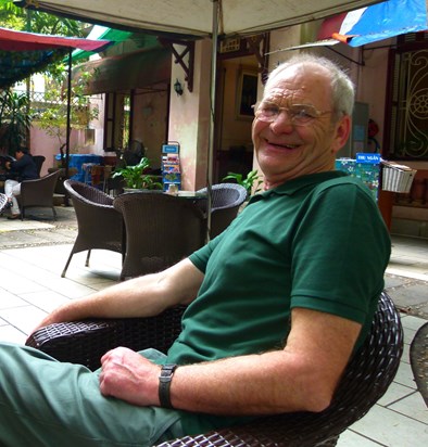 Pa and his holiday smile in Vietnam