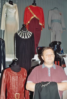 2014 - First display of the red coat worn by Roy Kinnear, which Gary had for 10 yrs and used to hang in my closet for the previous 21. All those wonderful displays he did with the costumes for the public to see. Thank-you Gary x