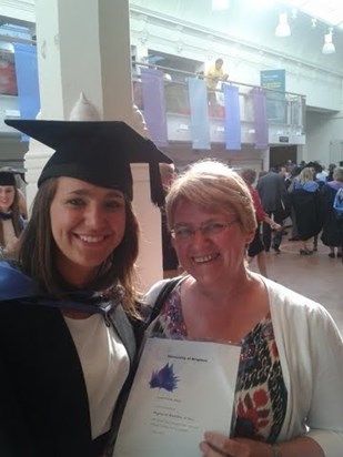 Pround Mum and Happy Graduate