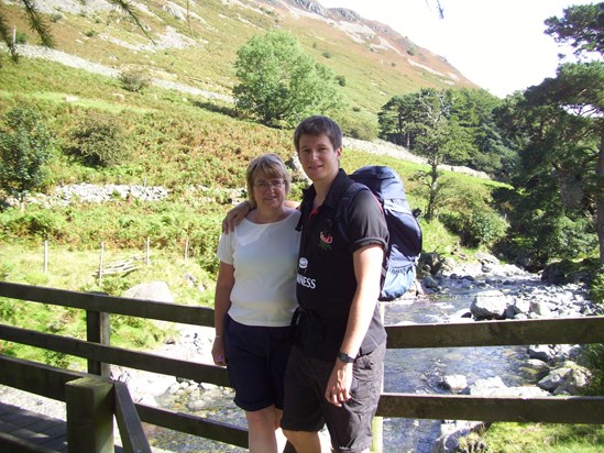 Judith and Nick in Lakes sunshine