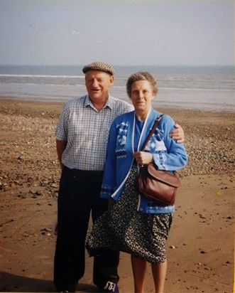 I love this photo of Mam and Dad. Missing you both today especially.