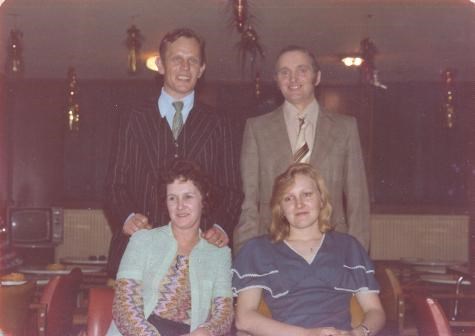 Mum & my Dad Roy (top left and bottom right)
