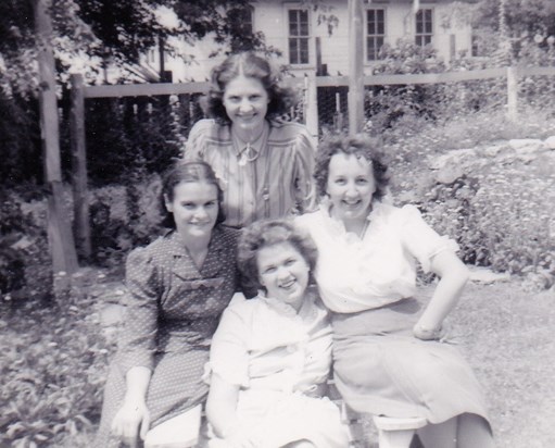 Mom, Jean, Eleanor and Eileen