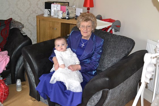 Wonderful Great Auntie Vera, adored and loved by all the children x