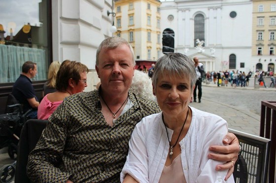 My wonderful parents in Vienna for my 30th 2016