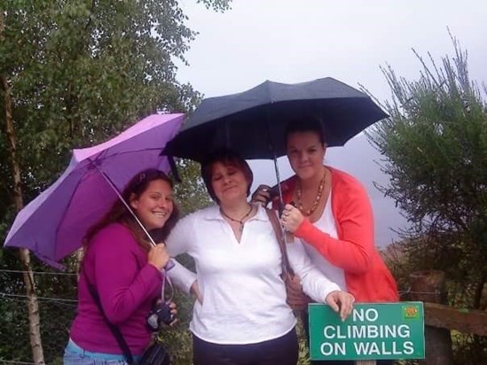 An oldie but goodie Gina says we should climb on the wall......????. In Scotland 2009  Lochness