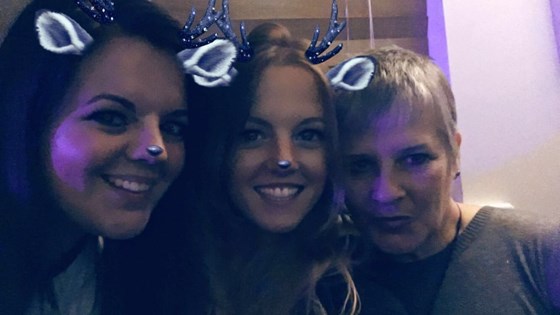 Snapchat fun with Gina & Danni 
