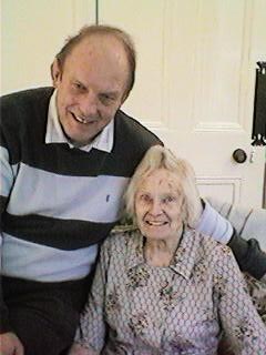 Roger with his mother, Jean in 2005.