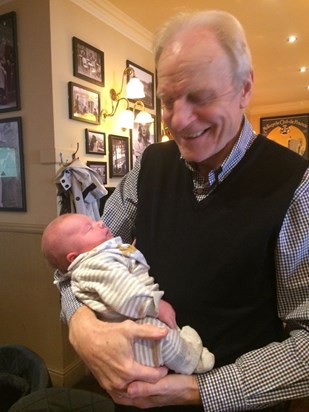 My little baby with my godfather, what a lovely memory x