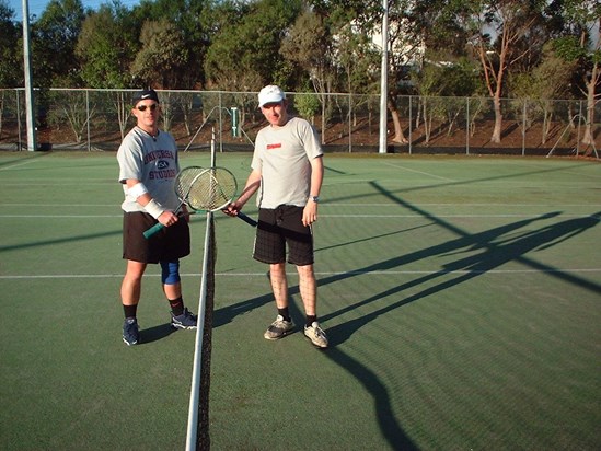 Showdown with Andy Blackhurst - Glenfield Tennis Club (Auckland)