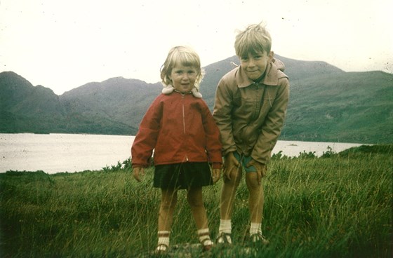 Richard and Elizabeth, Ireland c.1965
